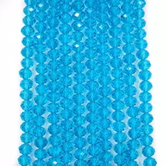 Fio De Cristal 08Mm Em Vidro (Diversas Cores ) - metais de luxo