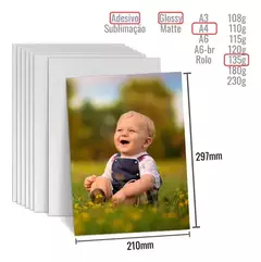 PAPEL ZERO BOLHA PARA IMPRESSORA JATO DE TINTA PACOTE COM 10 FOLHASA4 PROPRIO PARA RESINA