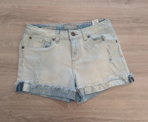 Short Jean Nena 12 Años Elastizado