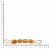 Alça Montada com Pedras Marmorizadas Caramelo – 4 UN - comprar online