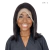 Lace Front Humana Ronnie 14" Lisa - Modern Girl (Cor 2)