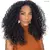 Lace Wig Rhaissa Cacheada - Black Beauty na internet