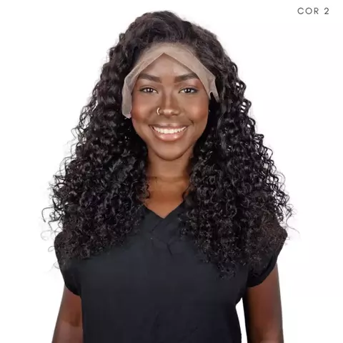 Lace Front Humana Alzira 20" Cacheada - Modern Girl (Cor 2) - comprar online