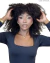 Wig Humana Loren M Cacheada com Franja (Cor - Natural)