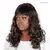 Lace Wig Gilina Ondulada com Franja - Modern Girl - comprar online