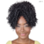 Afro Puff XXL com Franja - Cherey