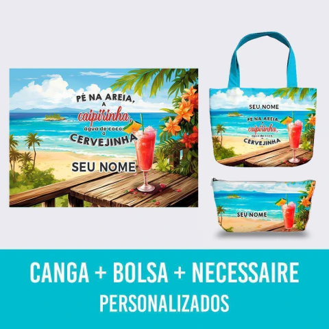 KIT CANGA + BOLSA + NECESSAIRE 115-077