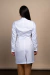 Jaleco Acinturado Feminino Branco - loja online