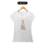 Camiseta Feminina Pima - Mãezinha de Fátima (Ave Maria) - loja online