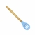 Colher Vazada de Silicone com Cabo de Madeira Clink - comprar online