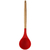 Imagem do Concha Colher de Silicone Cabo de Madeira Top Util Cozinha