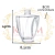 Frasco Vidro Elegance - 220ml - comprar online