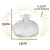 Frasco Vidro Jolie - 300ml - comprar online
