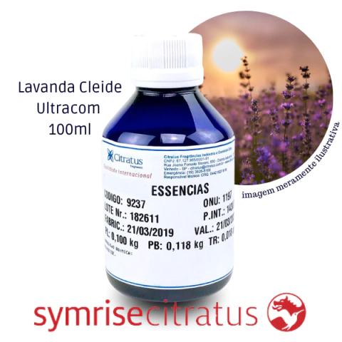 Essência Lavanda Cleide Ultracom - 100ml