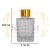 Frasco Vidro Pirâmide com Tampa Luxo - 70ml - comprar online