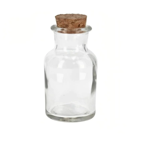 Pote 50ml Redondo com Rolha