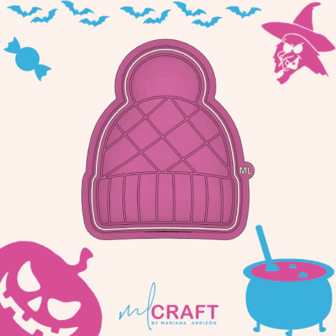 Cortador - Gorro calabaza - Varios tam. - J604