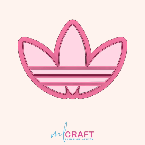 Cortador - Logo adidas - Varios tam. - J194 - comprar en línea