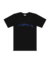 Remera "Punto Com 4" (Negro x Azul) - comprar online