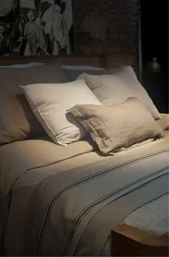 PIE DE CAMA TUSOR RAYADO - comprar online
