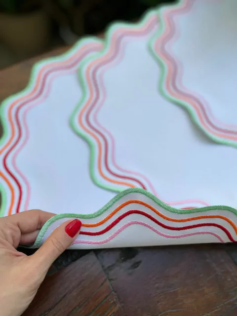 Lugar Americano Linea Color Impermeável - comprar online