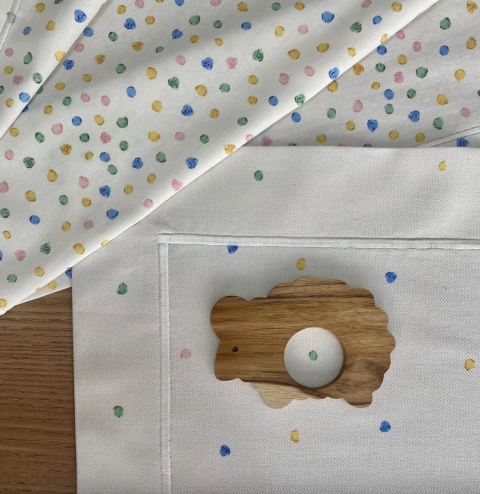 Porta Guardanapo Cordeiro Madeira