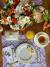 Lugar Americano Xadrez Lavanda Provençal