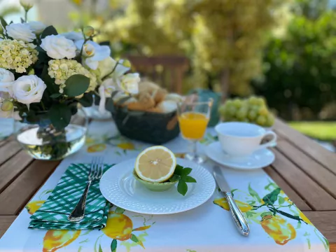 Trilho de Mesa Floratta Limão Siciliano