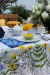 Trilho de Mesa Floral Amarelo Brasilidades