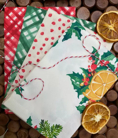 Guardanapo Floratta Laranja 1