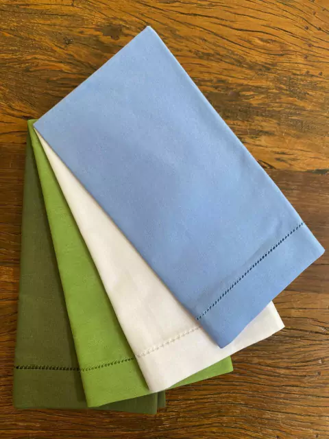 Guardanapo Linho Misto Azul Claro