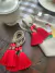 Porta Guardanapo Elegance Vermelho e Fendi - comprar online