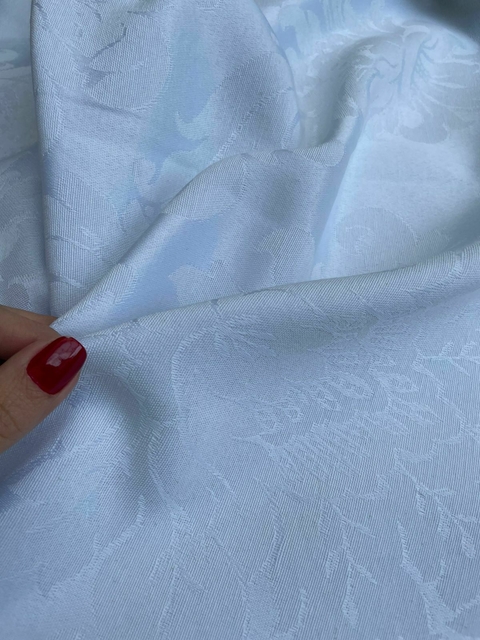 Toalha Jacquard Adamascado Branco