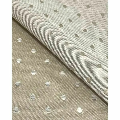 Toalha Jacquard Petit Poá Bege