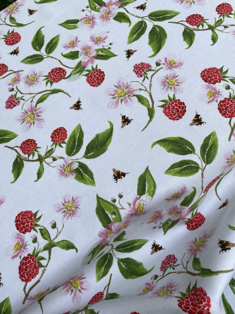 Toalha Bee and Berries Estampa Cheia REPELENTE A LÍQUIDOS - comprar online