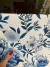 Trilho Floral Azul e Branco - Poe Na Mesa Decor