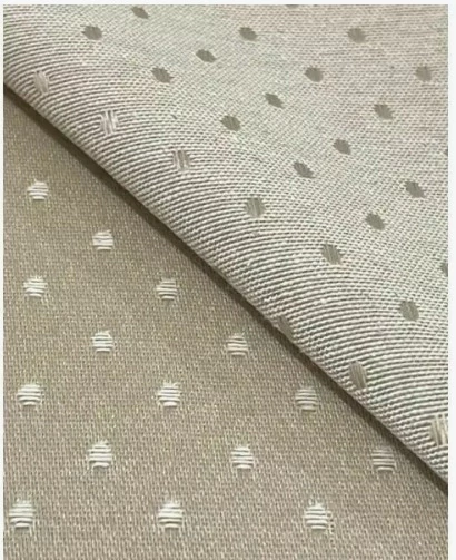Trilho Jacquard Petit Poá Bege - comprar online
