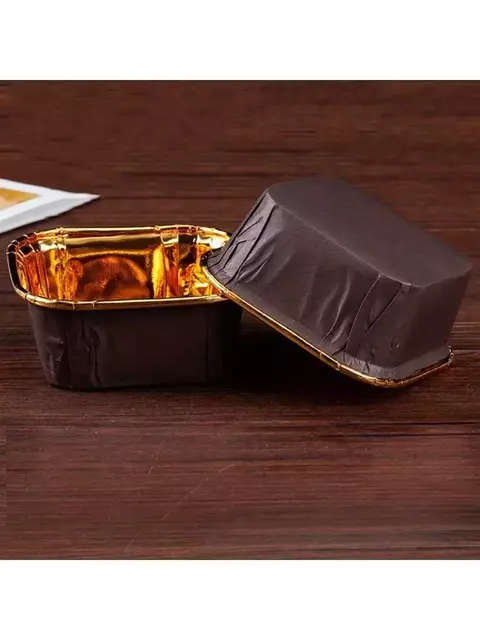 Pirotin cuadrado marron x 10 - comprar online