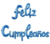 Globo cursiva feliz cumpleaños - comprar online