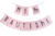 Banderin para bautimo Rosa pastel con Stamping dorado
