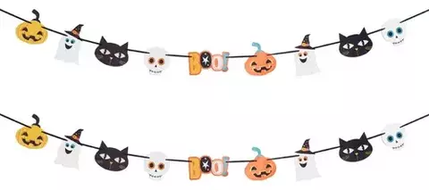 Guirnalda Halloween Boo!