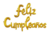Globo feliz cumpleaños dorado