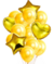 SET 14 GLOBOS CORAZON Y ESTRELLA - comprar online