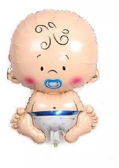Globo Bebe metalizado