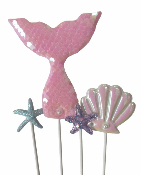 Cake Topper Sirenas