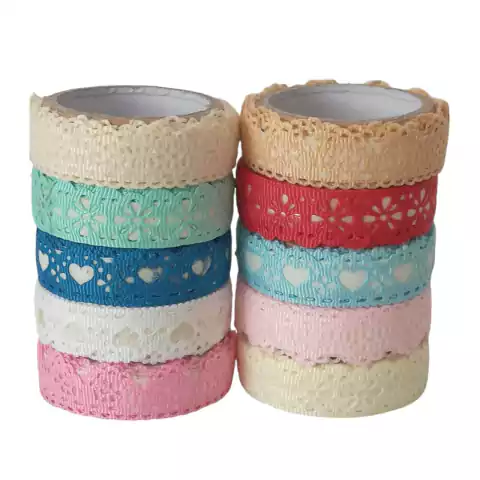 CINTA ADHESIVA PUNTILLA