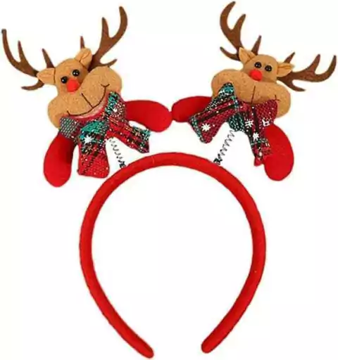 Vincha de Navidad Reno plus