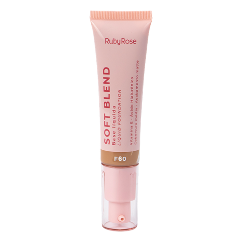 Soft Blend Base Liquida F60 HB-M301-6 #RubyRose