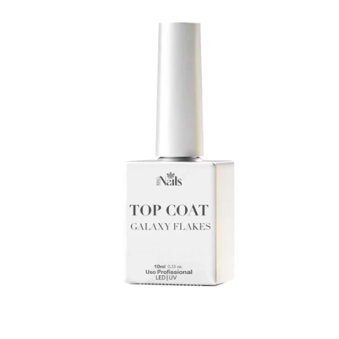 Top Coat Luxo Galaxy flakes 10ml - King Nails - comprar online