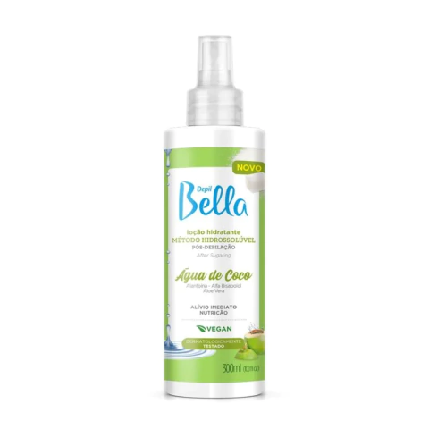 Loção Hidratante Pós-Depilação Método Hidrossolúvel Depil Bella 300ml - comprar online